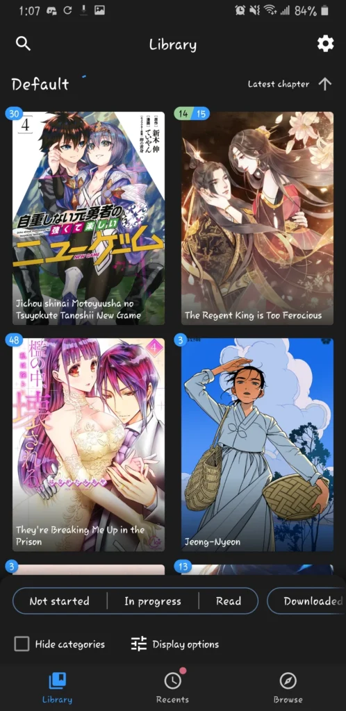 Tachiyomi app