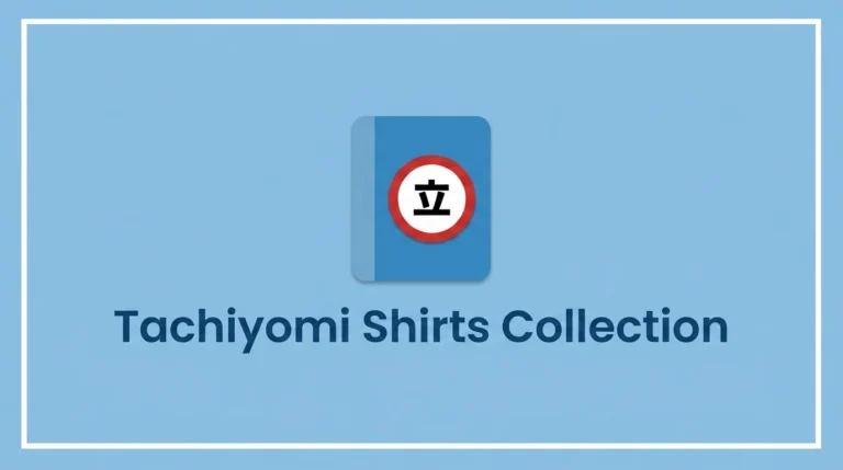 Tachiyomi Shirts Collection